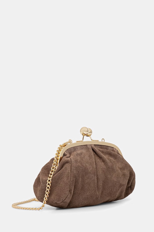 Semišové psaníčko Answear.LAB 1331.hak hnědá WS26