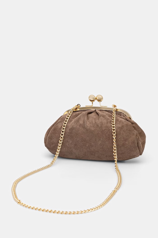 Doplňky Semišové psaníčko Answear.LAB 1331.hak hnědá