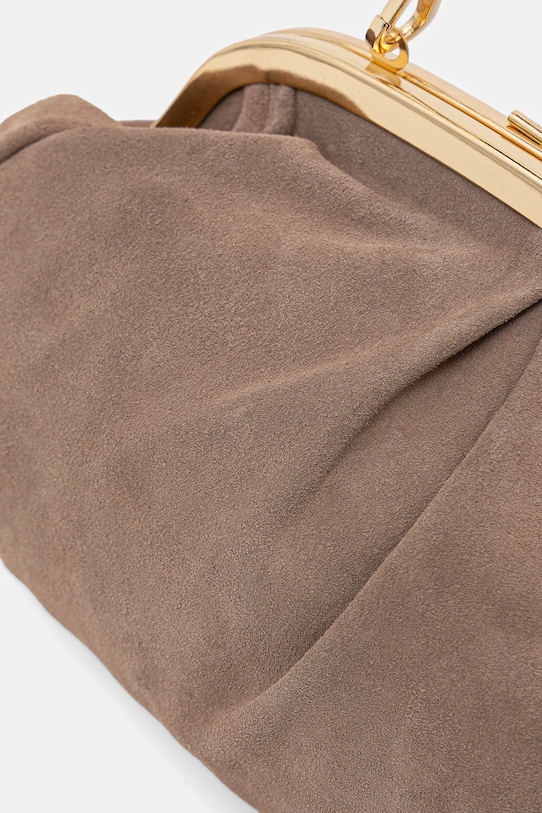 Answear.LAB kopertówka zamszowa brązowy 1331.hak