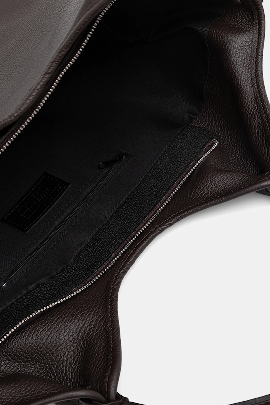 Answear.LAB torebka skórzana MBP072SG3.iak brązowy