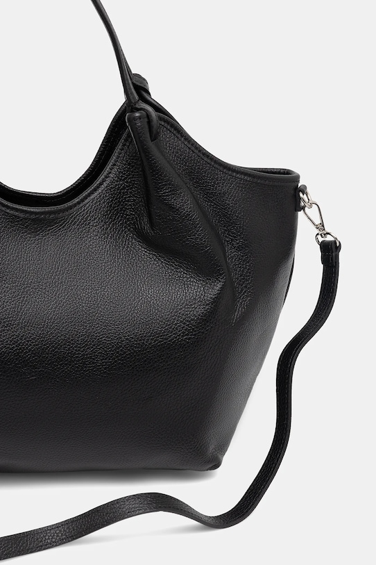 Akcesoria Answear.LAB torebka skórzana MBP072SG3.iak czarny