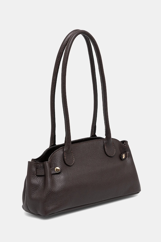 Kožená kabelka Answear.LAB MBP128HG1.iak hnedá WA25