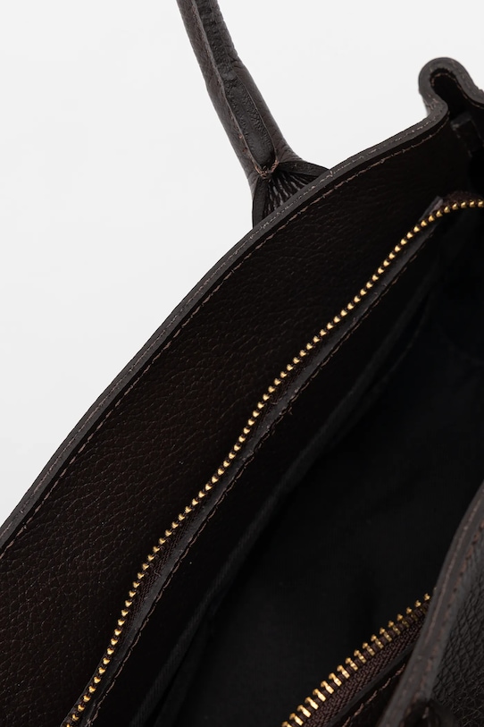 Kožená kabelka Answear.LAB MBP128HG1.iak hnedá