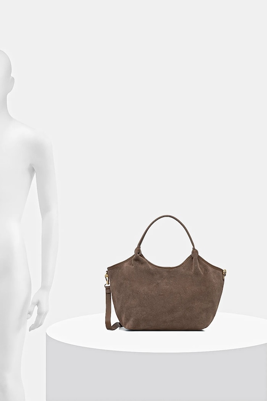 Answear.LAB torebka zamszowa MBP075SG1.iak