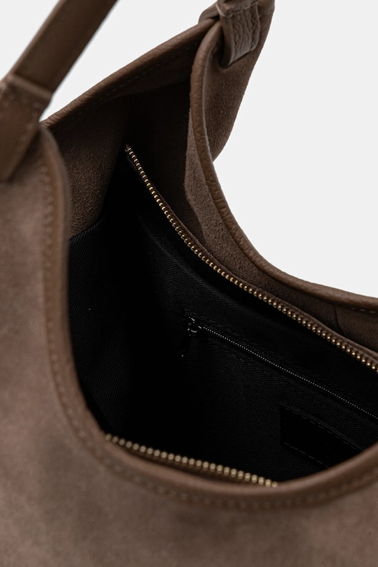 Answear.LAB torebka zamszowa MBP075SG3.iak brązowy