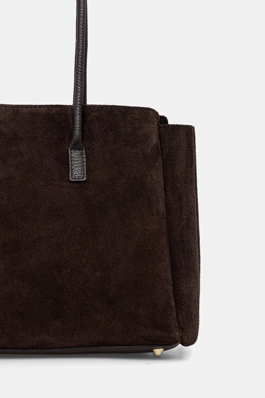 Akcesoria Answear.LAB torebka zamszowa Modelo 1.9.1 brązowy