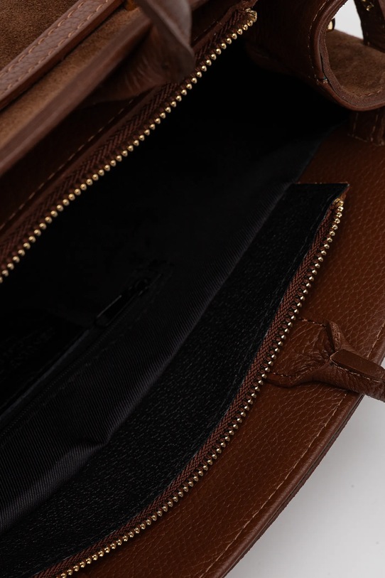 Semišová kabelka Answear.LAB Modelo 1.9.2 hnedá