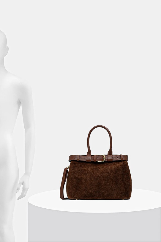 Answear.LAB torebka zamszowa Modelo 1.9.3