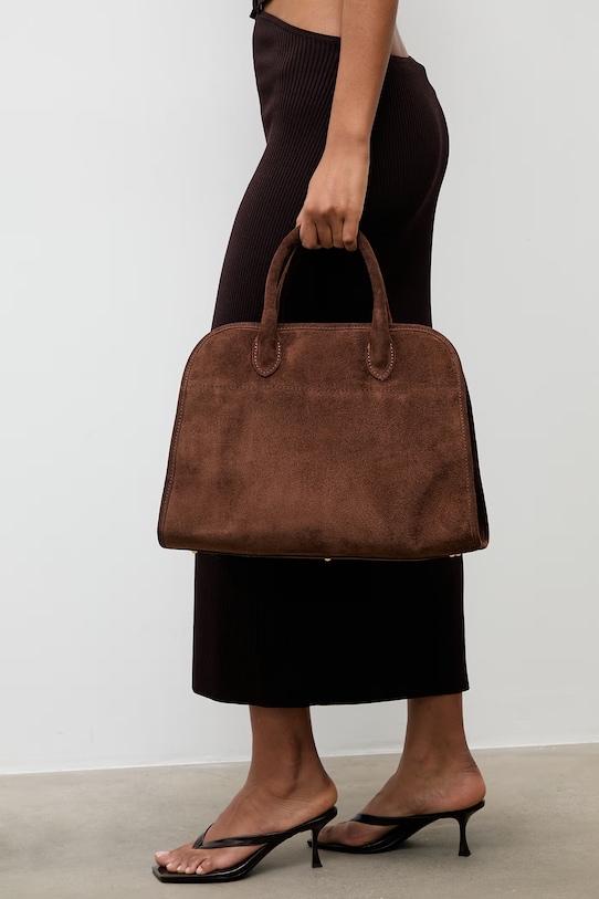 Answear.LAB geanta de mana din piele intoarsa WA25-TOD216