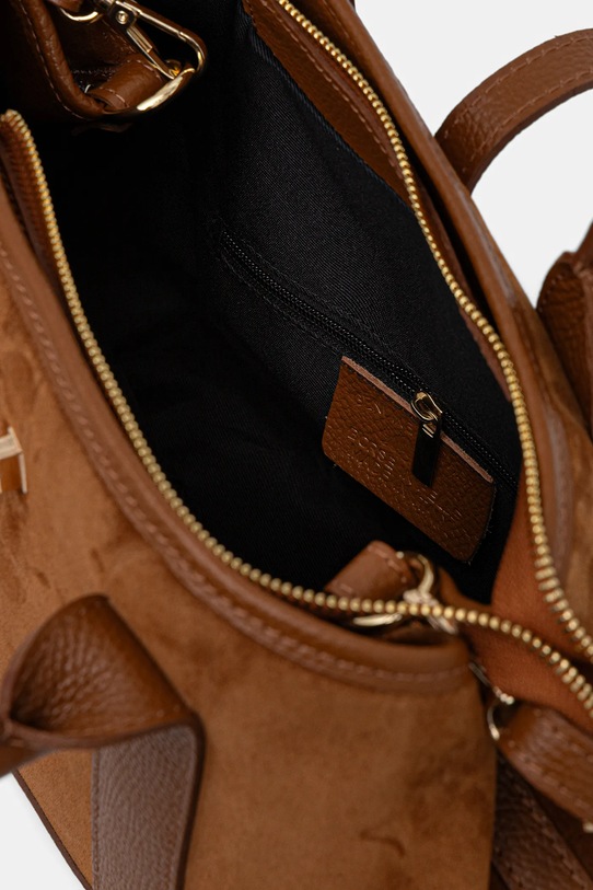 Answear.LAB torebka skórzana 0709.ijk brązowy