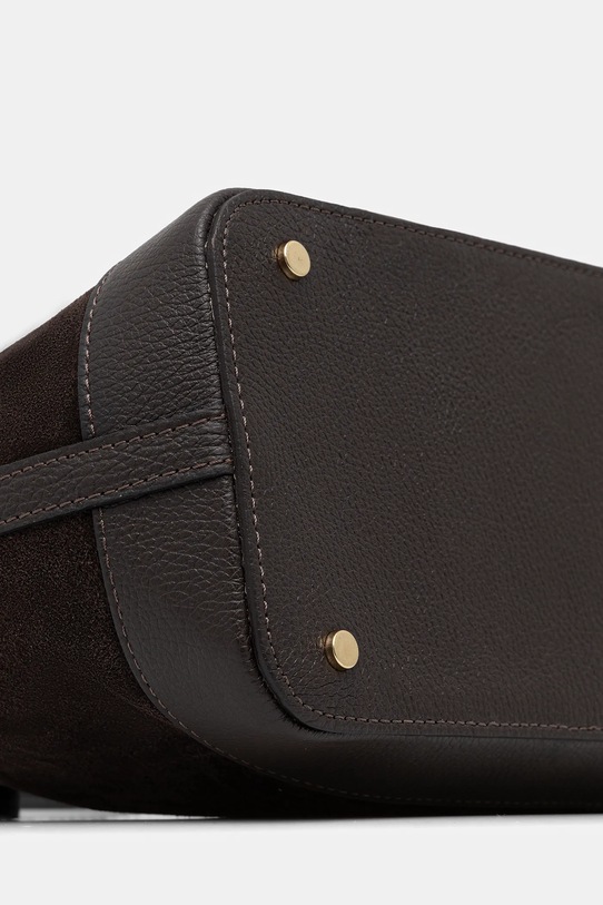 Answear.LAB torebka skórzana 0709.ijk brązowy