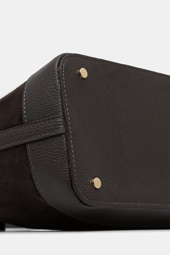 Answear.LAB torebka skórzana 0709.ijk brązowy