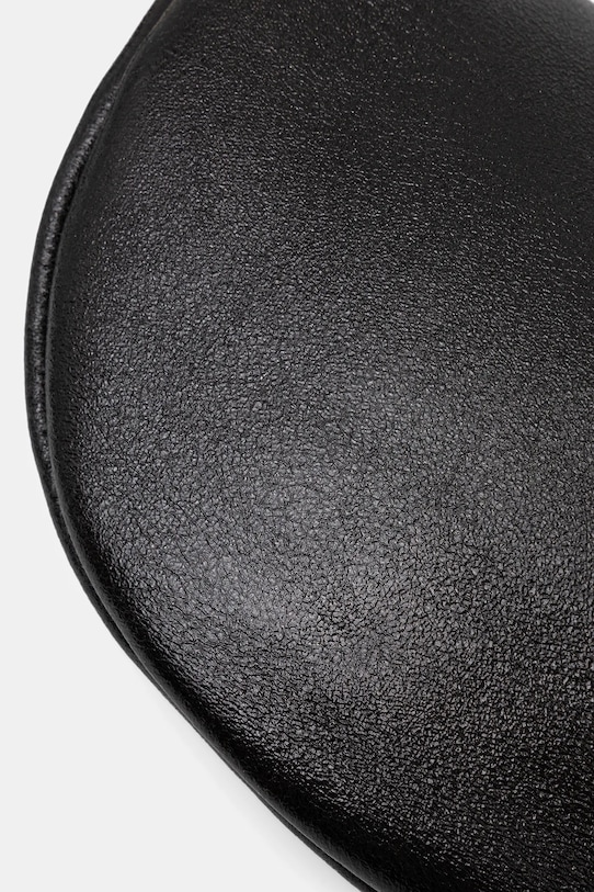 Answear.LAB borseta de piele negru 857.metalizado.hak