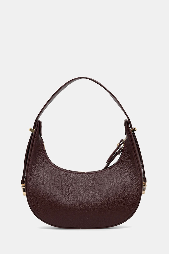 Answear.LAB torebka skórzana skóra licowa bordowy 10003.hak