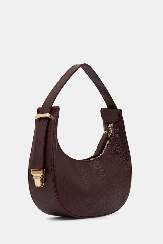 Answear.LAB torebka skórzana 10003.hak bordowy WA25