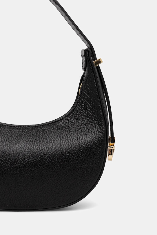 Akcesoria Answear.LAB torebka skórzana 10003.hak czarny