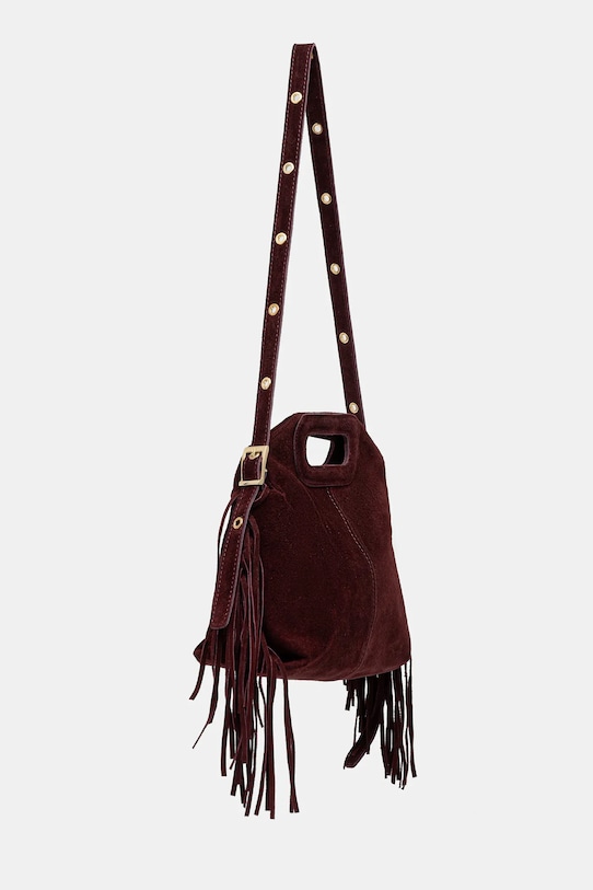 Τσάντα σουέτ Answear.LAB 1373.hak μπορντό WA25