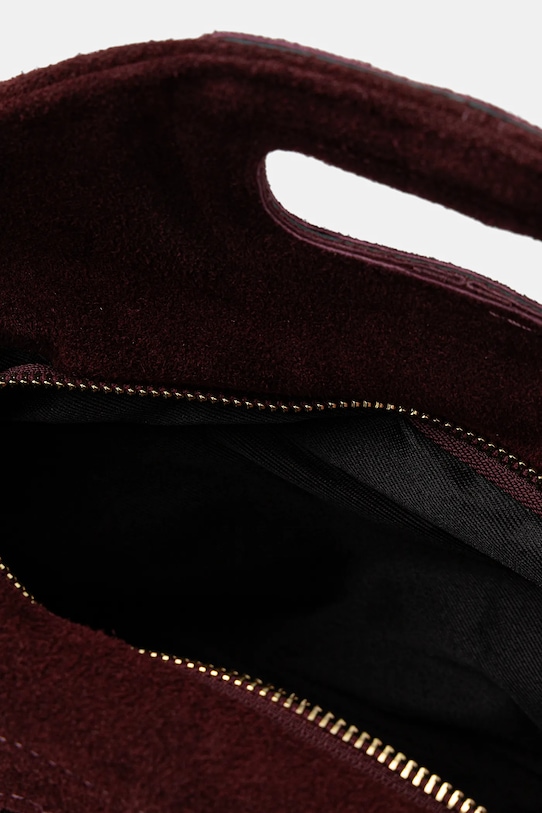 Τσάντα σουέτ Answear.LAB 1373.hak μπορντό