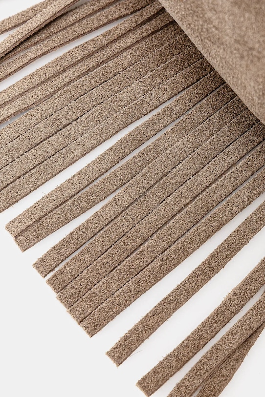 Answear.LAB torebka zamszowa C00043