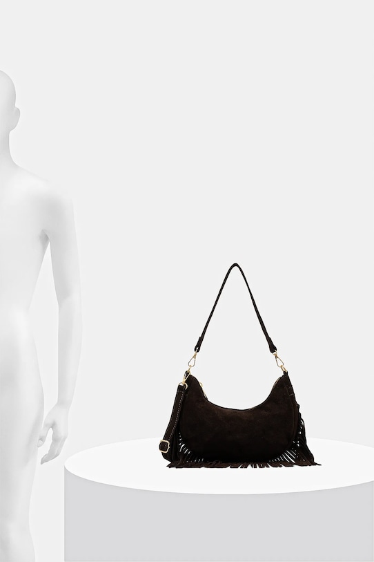 Answear.LAB torebka zamszowa C00043