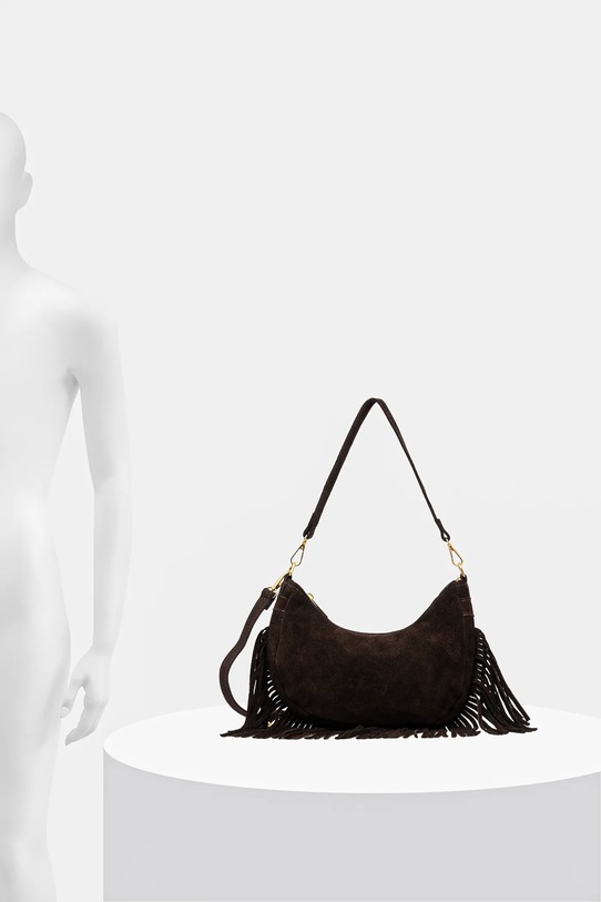 Answear.LAB torebka zamszowa C00043