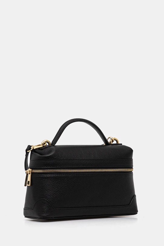 Answear.LAB torebka skórzana A00001 czarny WS26