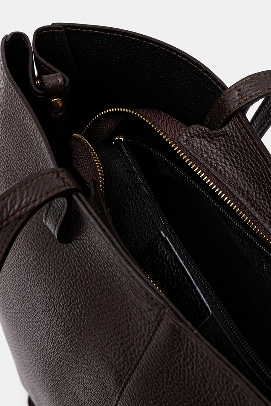 Answear.LAB torebka skórzana A00003-G brązowy