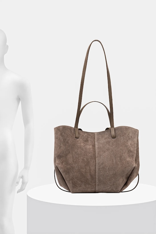 Answear.LAB torebka zamszowa C00003-G