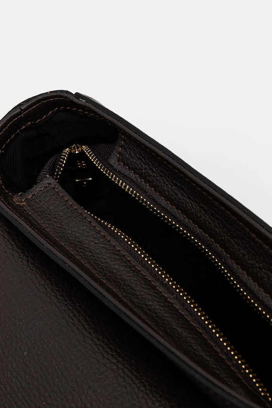 Answear.LAB torebka skórzana A00006 brązowy