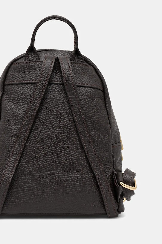 Akcesoria Answear.LAB plecak skórzany 942.hak brązowy