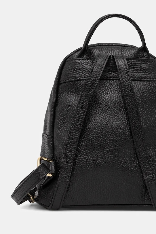 Akcesoria Answear.LAB plecak skórzany 942.hak czarny