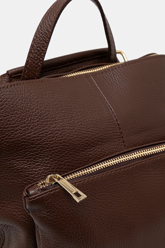 Kožený ruksak Answear.LAB hnedá 479.hak