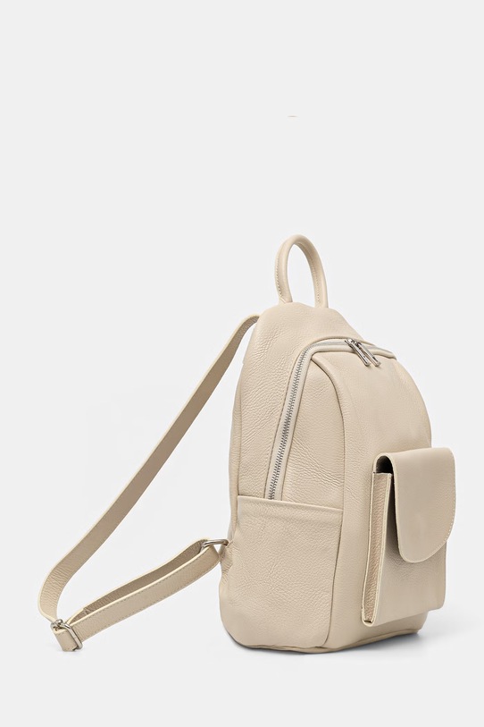 Answear.LAB plecak damski skórzany WA25-TPD009 beżowy WS26