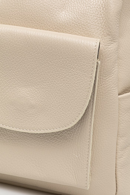 Answear.LAB plecak damski skórzany beżowy WA25-TPD009