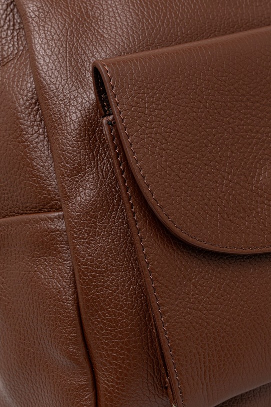 Answear.LAB plecak damski skórzany brązowy WA25-TPD009