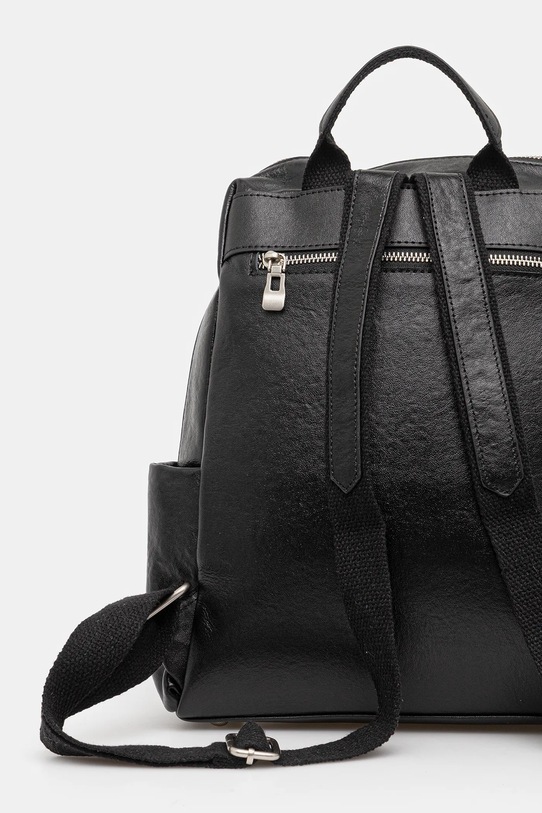 Akcesoria Answear.LAB plecak skórzany LS15.CMS czarny