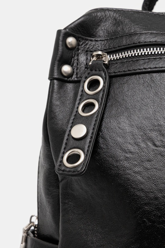 Answear.LAB plecak skórzany czarny LS15.CMS