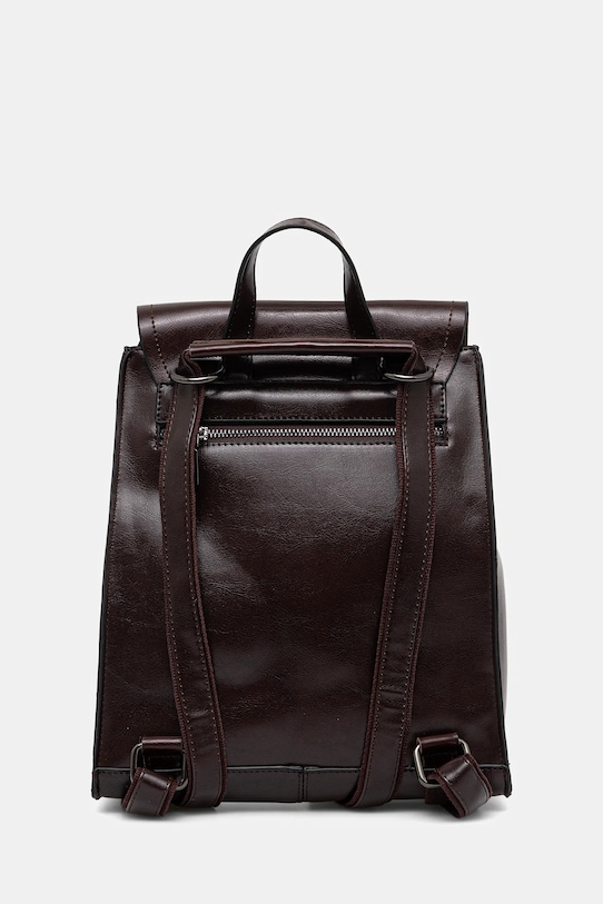 Akcesoria Answear.LAB plecak skórzany SX11.A bordowy