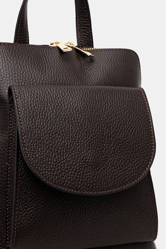 Answear.LAB plecak skórzany brązowy 1212.ijk