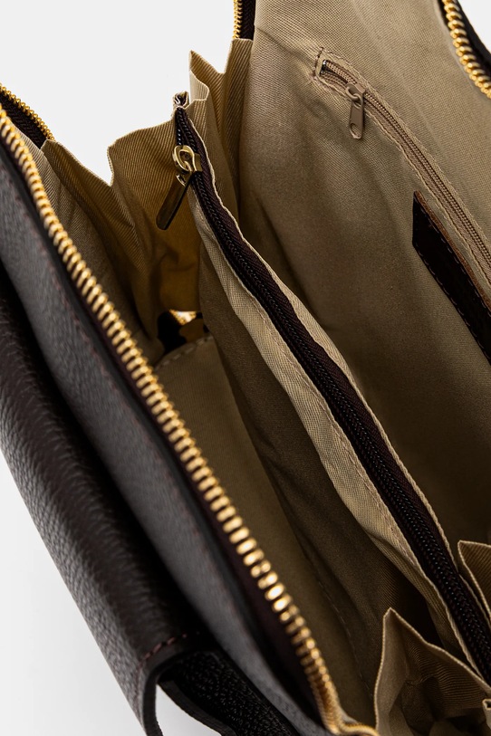 Answear.LAB plecak skórzany 1212.ijk brązowy