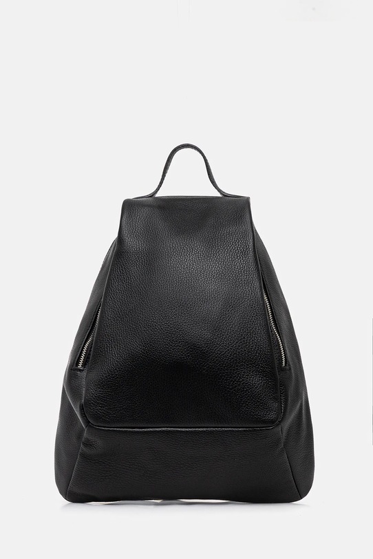 Answear.LAB plecak skórzany skóra licowa czarny A00034