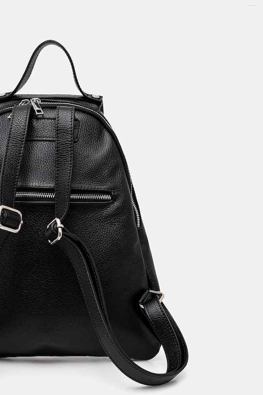 Akcesoria Answear.LAB plecak skórzany A00034 czarny