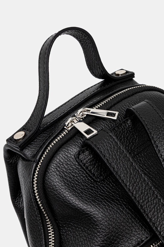 Answear.LAB plecak skórzany A00034 czarny