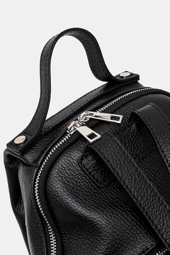 Answear.LAB plecak skórzany A00034 czarny