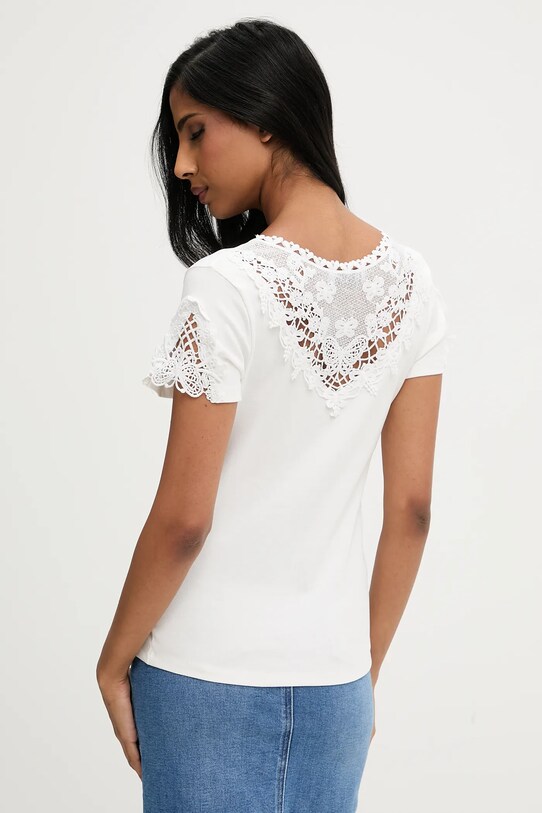 Odzież Answear.LAB t-shirt WA25.TSD002 biały