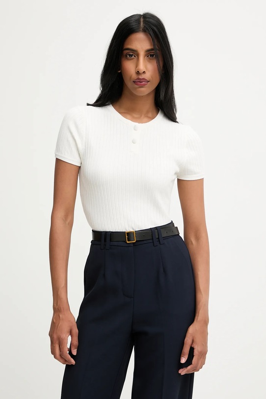 Answear.LAB t-shirt biały DLV.10756.tos