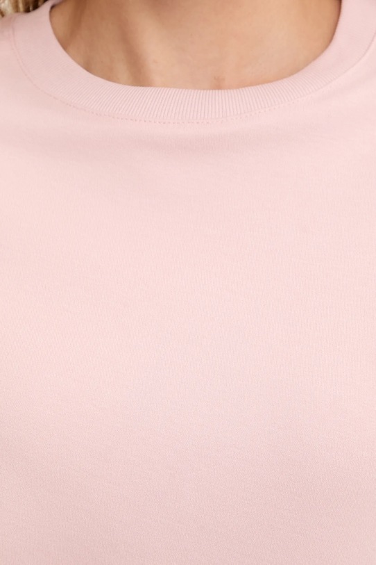 Answear.LAB t-shirt bawełniany KR.16746.TOS różowy