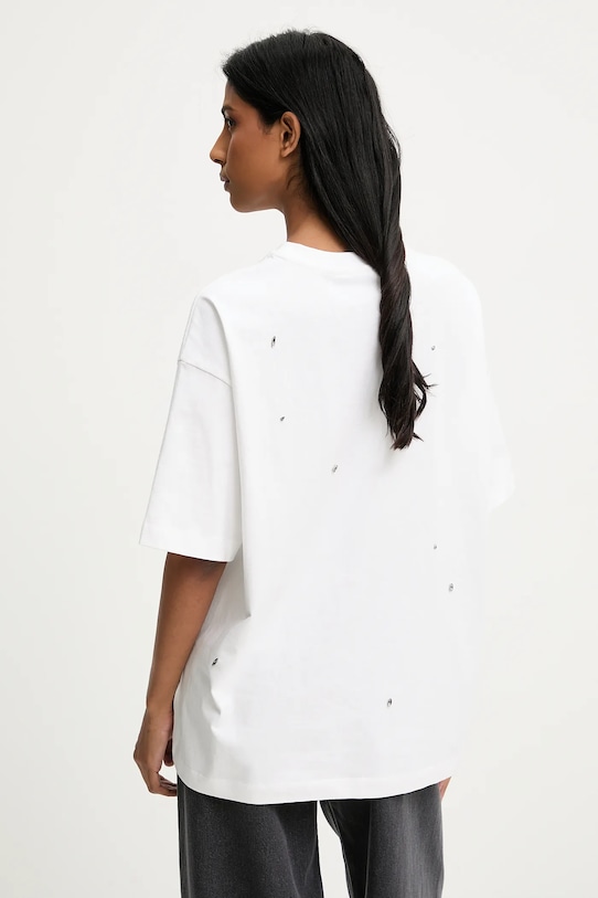 Odzież Answear.LAB t-shirt bawełniany LC250006.hak biały