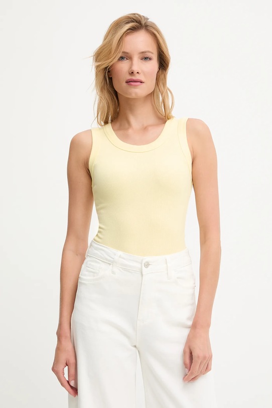 Answear.LAB top żółty KR.SNG170.TOS