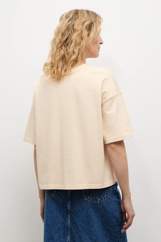 Одяг Бавовняна футболка Answear.LAB 31017.tos бежевий